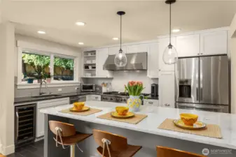 This Chef's kitchen gets those creative juices bubbling.