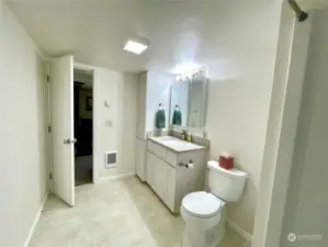 Newly remodeled bathroom!