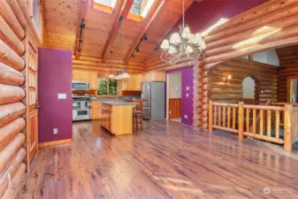 Kitchen View from Dining