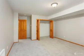 Bedroom 2 showing closet