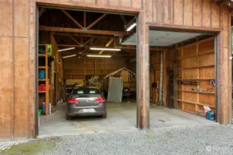 RV Garage with 12' and 13'6" doors