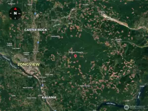 Approximate location.