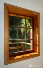 French casement windows.