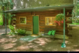Front porch entrance.