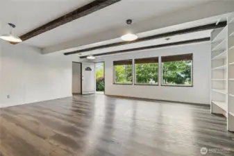 Lower Level Walk Out with Abundant Natural Light