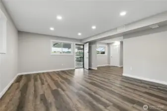 Lower Level Spacious Room with Outside Access to Use and You Choose