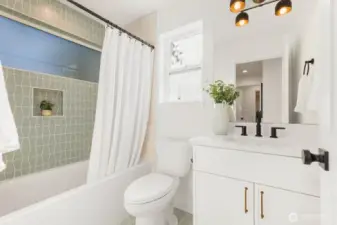 Top floor bathroom