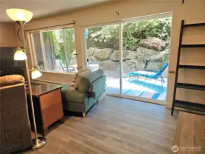 Bonus space that flows to the patio!