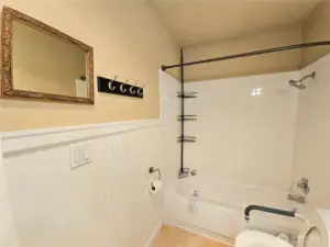 Decorative wainscotting accent!