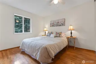 First bedroom with lots of natural light.