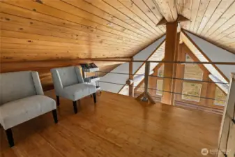 Fun loft, perfect for quite place to read