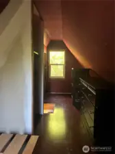 Upper level of cabin.