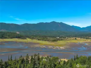 Great location just above Quilcene Bay overlooking Quilcene.