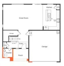 Main Floor Artist Rendering.