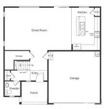 Main Floor Artist Rendering.