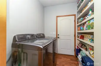 Main floor laundry room.