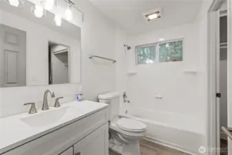 Main Floor full bath