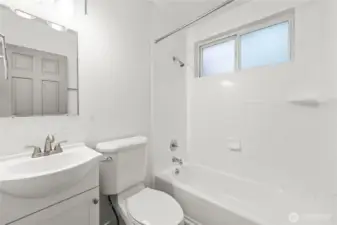 Downstairs Full bath