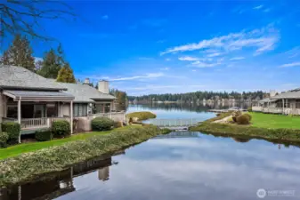 Stunning Canal & Spanaway Lake View with New Deck Cover