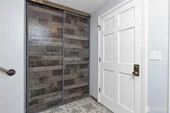 Welcoming Entry with "Secret" Bonus Storage Room