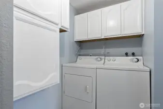Convenient In-Unit Laundry Room