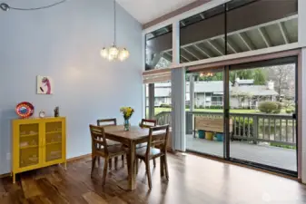 Private Covered Deck—Perfect for Morning Coffee