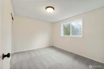 Second bedroom upstairs.