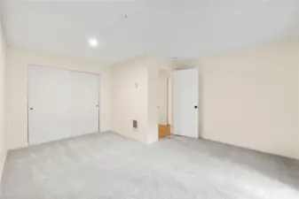 Upstairs bonus room with closet for home office or guest retreat.