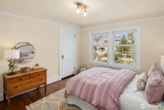 Second bedroom upstairs.