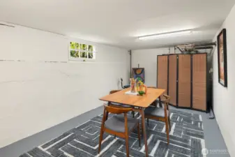 Bonus space provides storage or additional living space.