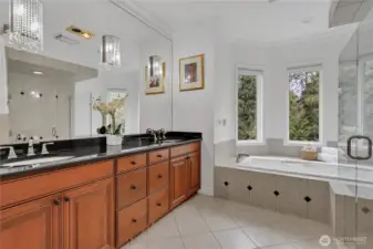 Primary suite bath.