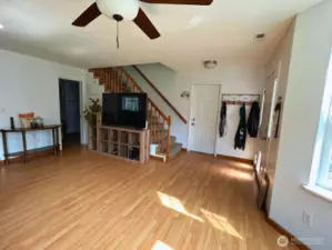 Great Room with south facing windows