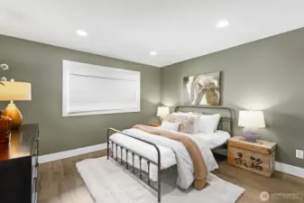 Your primary suite is large enough for big furniture