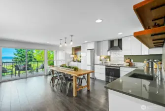 Imagine hosting holiday parties here!