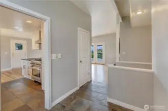Spacious floorpan with voluminous ceilings