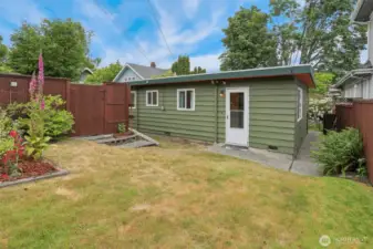 Back Yard of Unit 1919