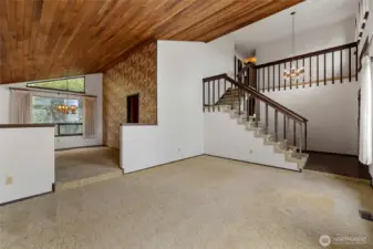 Looking toward the dining room