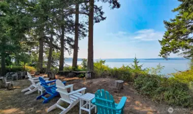 Wonderful West Facing Views of San Juans and Olympics