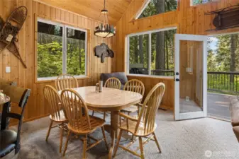 Treehouse like views!
