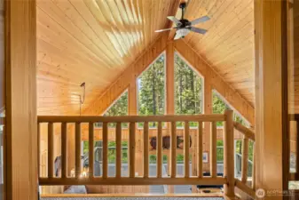 Loft landing.