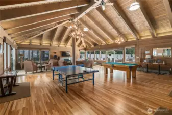 Pineloch Sun Beach Club game room.