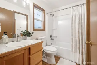 Upstairs bathroom