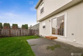 Patio area