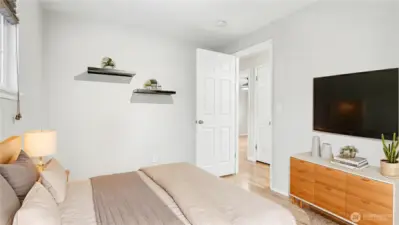 Another view of the second guest bedroom. *Virtually Staged*