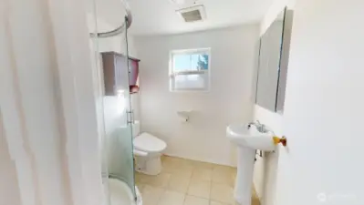 Upstairs bathroom