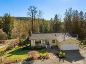 Remodeled, refreshed, and ready to move into this serene retreat near Tiger Mountain State Forest.