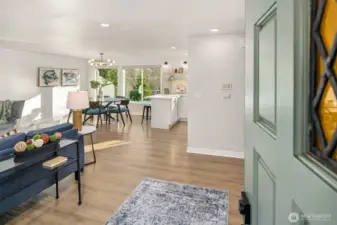 Step into this beautifully remodeled home with an ideal layout.
