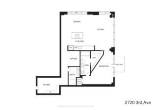 Awesome floorplan; a perfect use of space!