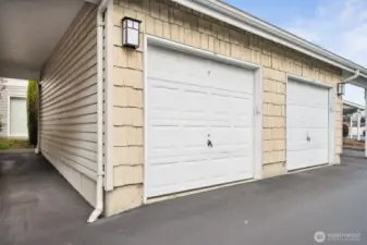 Your own garage space!