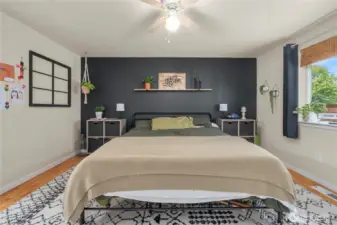 Another view of primary bedroom.